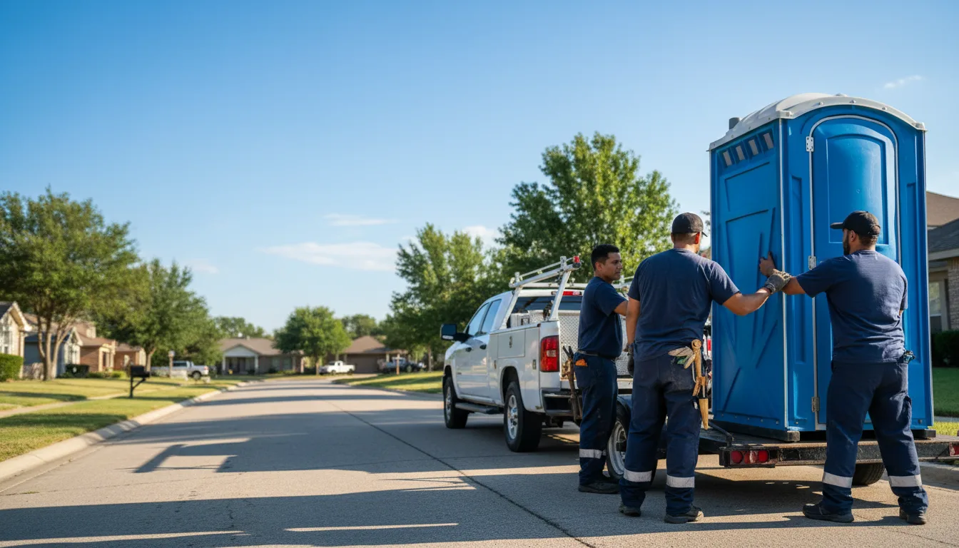 Portable Toilet Rental in Burkeville, TX near me